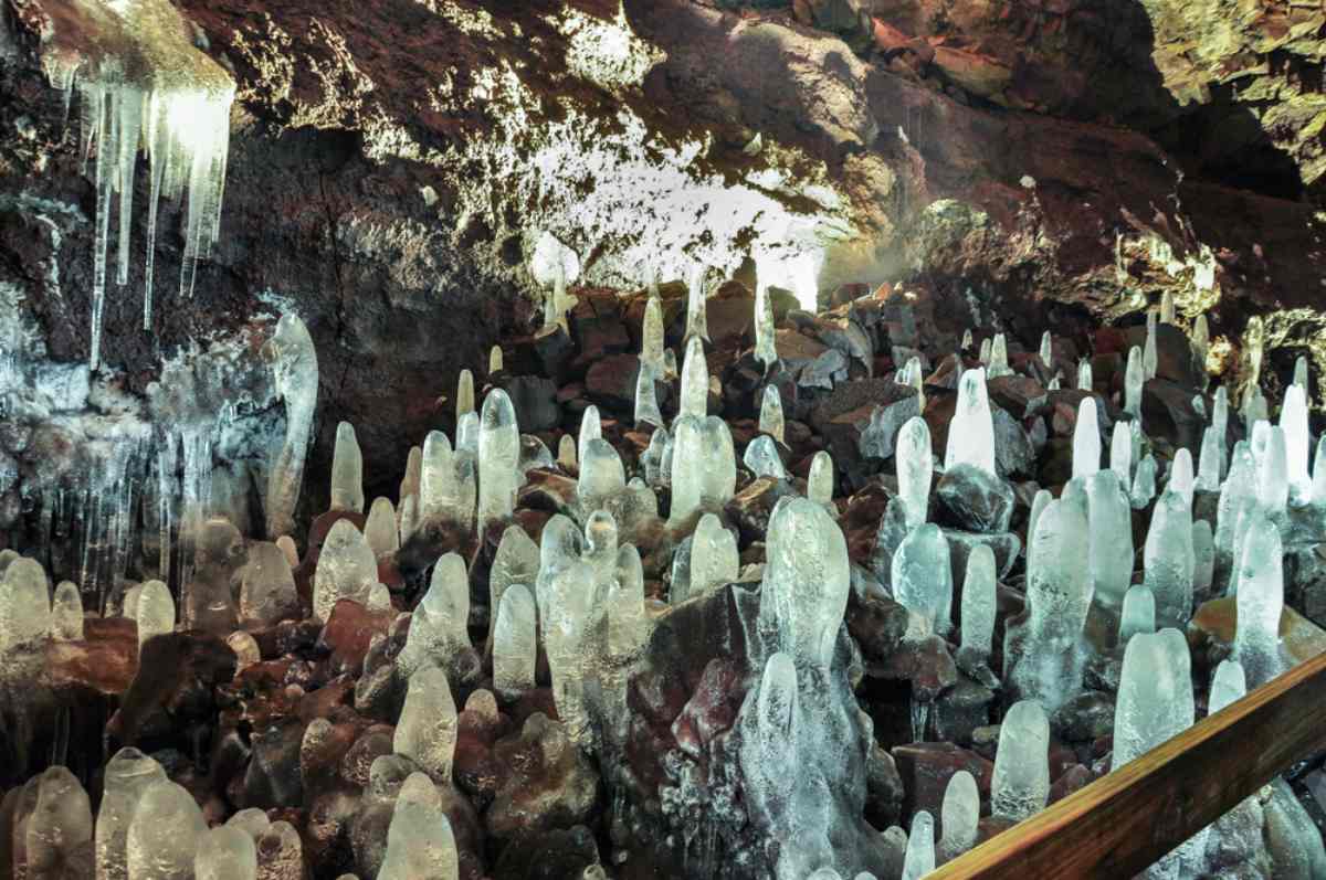 Vidgelmir Cave